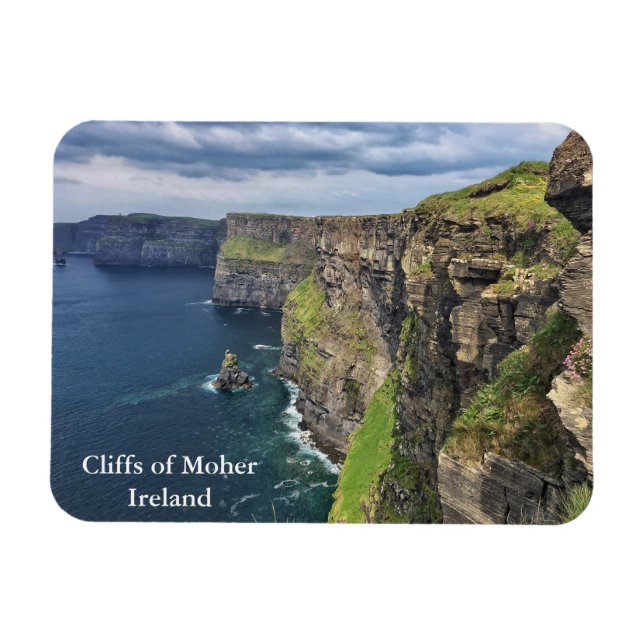 Flexible Falaises de Moher, Irlande Magnet (Horizontal)