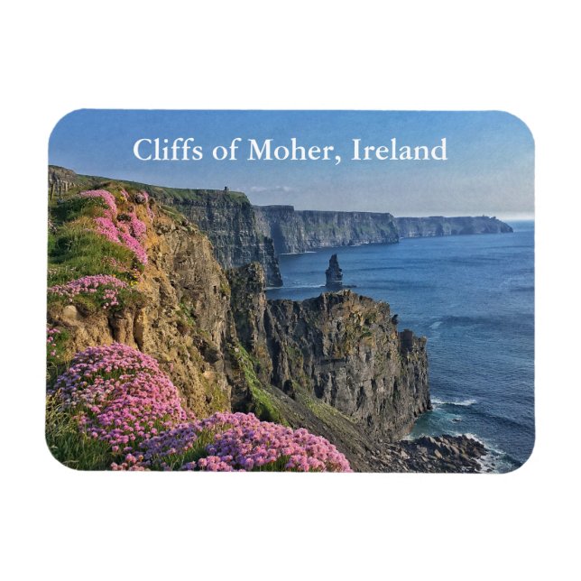 Flexible Falaises de Moher, Irlande Magnet (Horizontal)