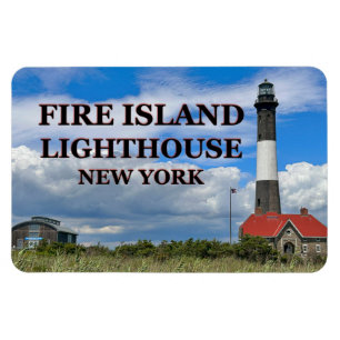 Flexible Feu Island Lighthouse, New York Flexi Magnet