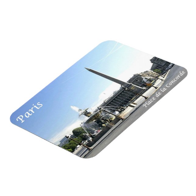 Flexible France - Paris - Place de la Concorde - Magnet (Côté Gauche)
