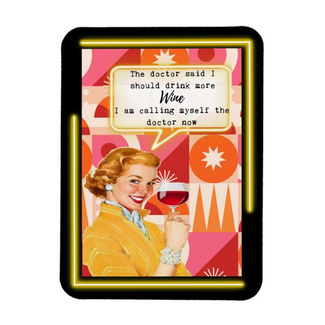 Flexible Funny Magnet Best Friend Gift "Doctor" (Vertical)