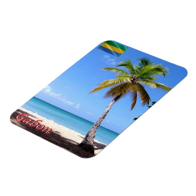 Flexible Gabon - Palmier - Magnet (Côté Gauche)