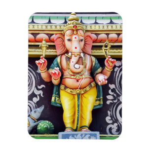 Flexible Ganesha Dieu Statue Magnet photo