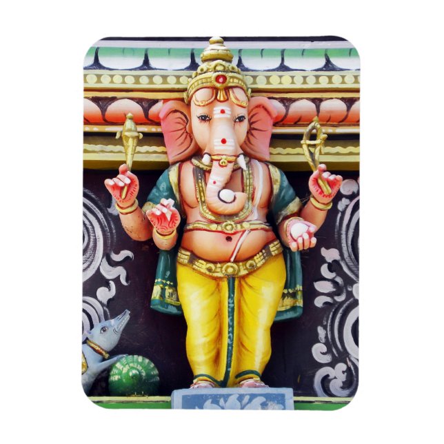 Flexible Ganesha Dieu Statue Magnet photo (Vertical)