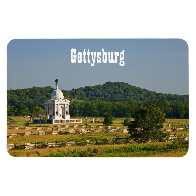 Flexible Gettysburg Battlefield Premium Magnet (Horizontal)