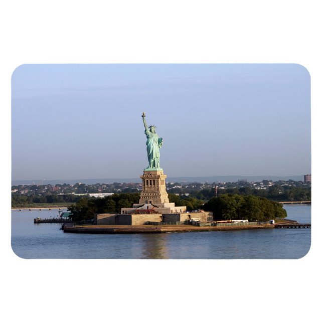 Flexible Good Morning Lady Liberty Premium Flexi Magnet (Horizontal)