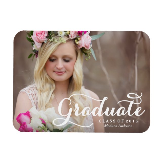 Flexible Grad le plus doux | Magnet de graduation (Horizontal)