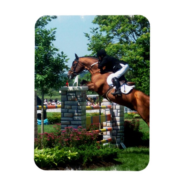 Flexible Grand Prix Horse Premium Magnet (Vertical)