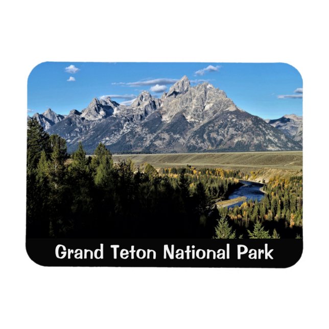 Flexible Grand Teton National Park Magnet (Horizontal)