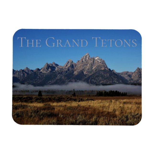 Flexible Grand Teton National Park Magnet (Horizontal)