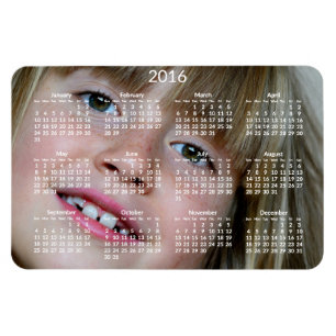 Flexible Grands calendriers personnalisés 2016 Magnet flexi