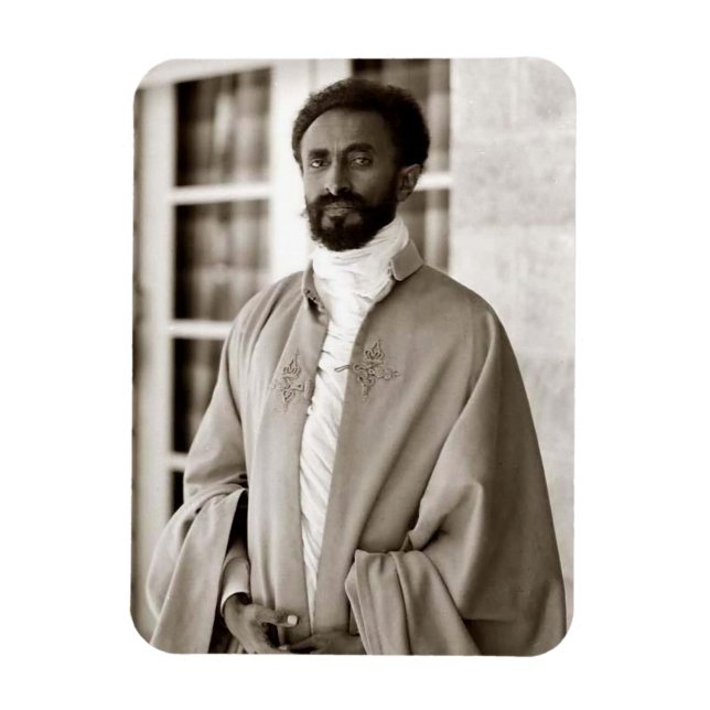 Flexible Haile Selassie - HIM - Rastafari - Jah Magnet (Vertical)