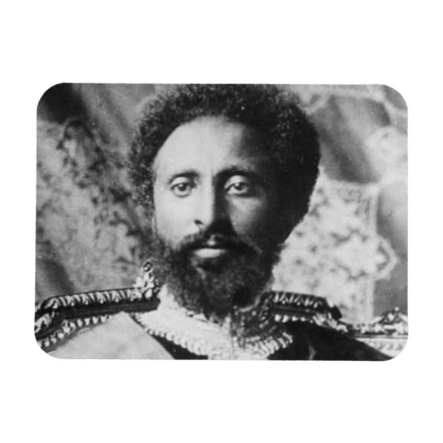 Flexible Haile Selassie - HIM - Rastafari - Jah Magnet (Horizontal)