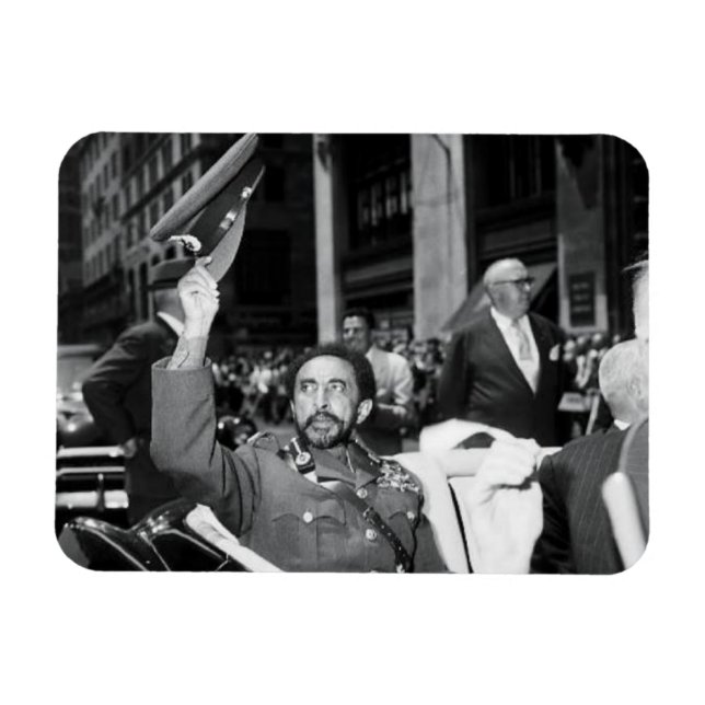 Flexible Haile Selassie - HIM - Rastafari - Jah Magnet (Horizontal)