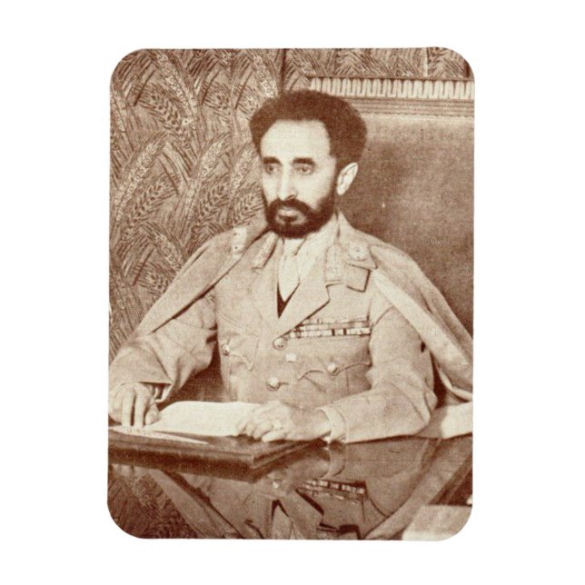 Flexible Haile Selassie - HIM - Rastafari - Jah Magnet (Vertical)