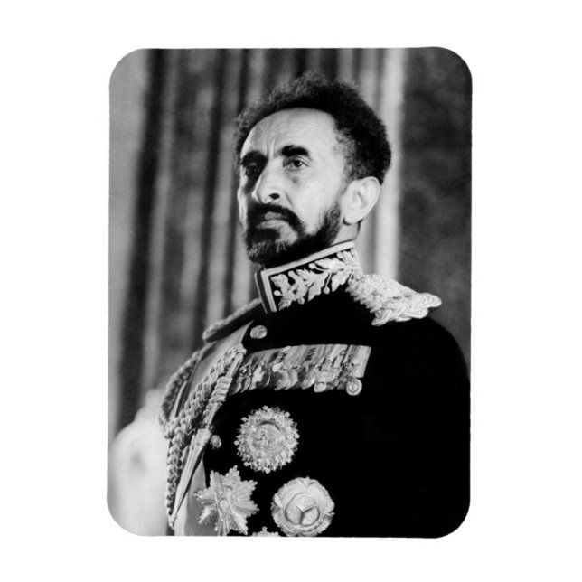 Flexible Haile Selassie - HIM - Rastafari - Jah Magnet (Vertical)