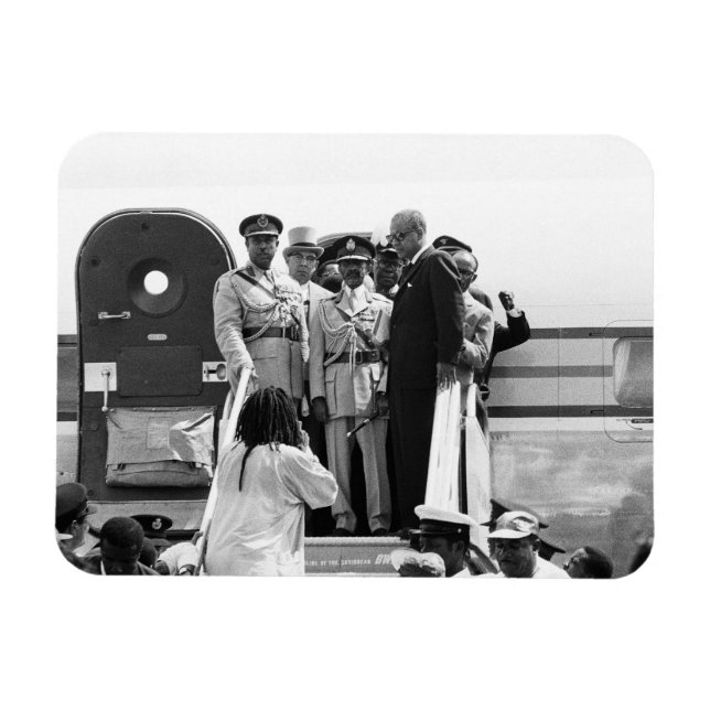 Flexible Haile Selassie - HIM - Rastafari - Jah Magnet (Horizontal)