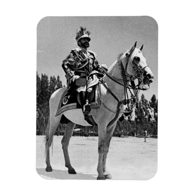 Flexible Haile Selassie - HIM - Rastafari - Jah Magnet (Vertical)