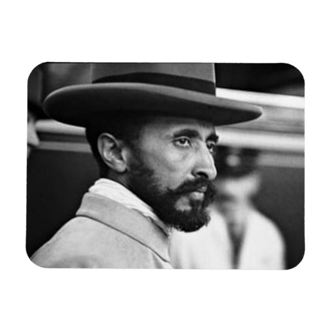 Flexible Haile Selassie - HIM - Rastafari - Jah Magnet (Horizontal)