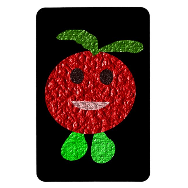 Flexible Happy Tomato Premium Magnet (Vertical)