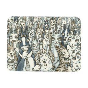 Flexible Hiss N'Fitz CAT PARTY MAGNET *Personnaliser