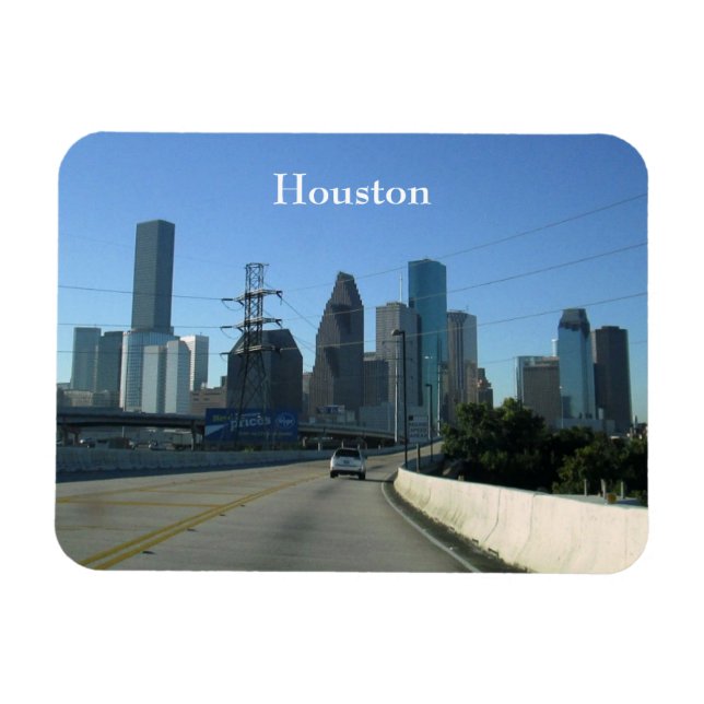 Flexible Houston Magnet (Horizontal)