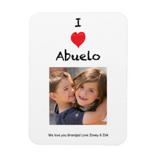 Flexible I Love Abuelo Magnet Keepsaké