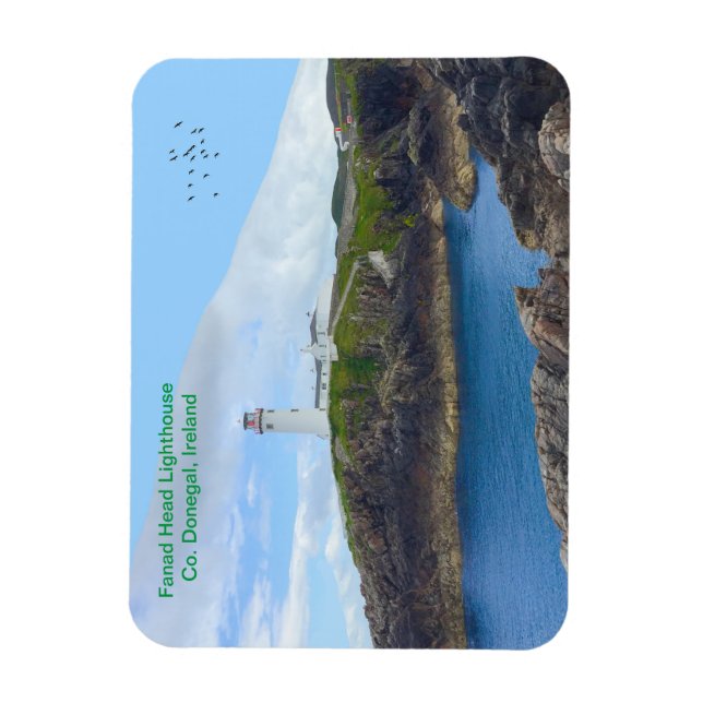 Flexible Image irlandaise de Photo Magnet (Vertical)