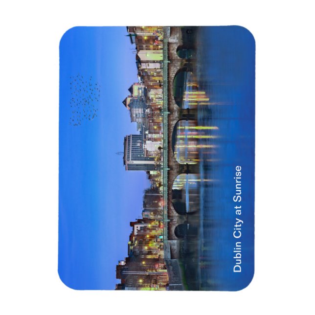 Flexible Image irlandaise de Photo Magnet (Vertical)