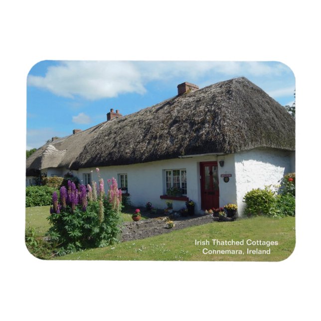 Flexible Image irlandaise de Photo Magnet (Horizontal)
