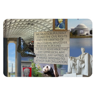 Flexible Images de Washington DC collationnées Magnet photo