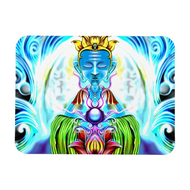 Flexible Indra Magnet 3 pouces X 4 pouces (Horizontal)