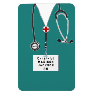 Flexible Infirmière Infirmière Magnet de graduation