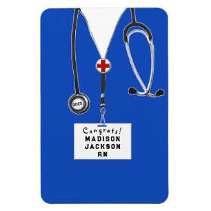 Flexible Infirmière Infirmière Magnet de graduation