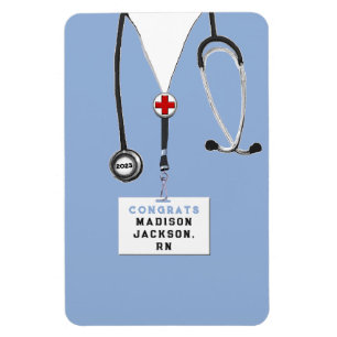 Flexible Infirmière Infirmière Magnet de graduation