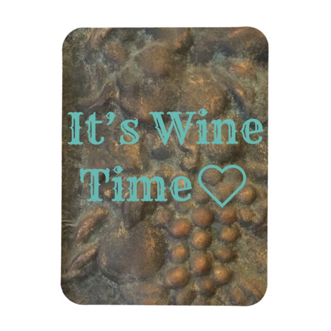 Flexible “It’s Wine Time” Magnet (Vertical)