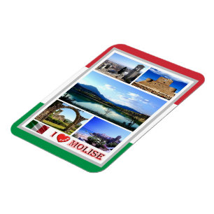 Flexible Italie - Molise - I Love - Magnet