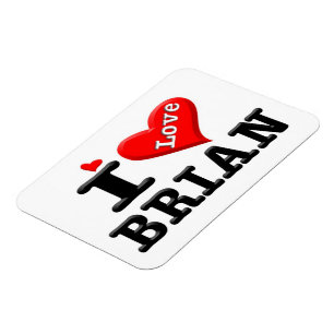 FLEXIBLE J'AIME BRIAN MAGNET