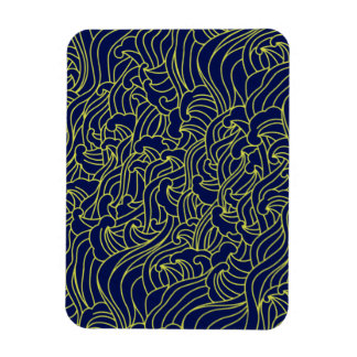 Flexible Japanese Art Pattern Magnet