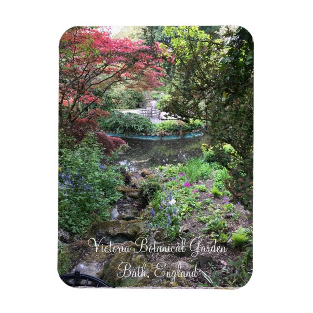 Flexible Jardin botanique Victoria Bain Angleterre Magnet (Vertical)