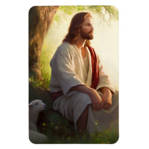 Flexible Jésus Magnet