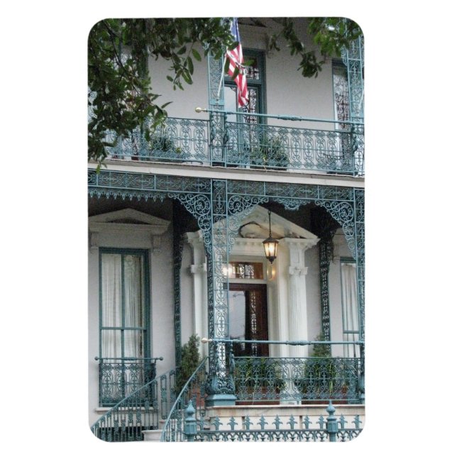 Flexible John Rutledge House Inn, Charleston SC Magnet (Vertical)