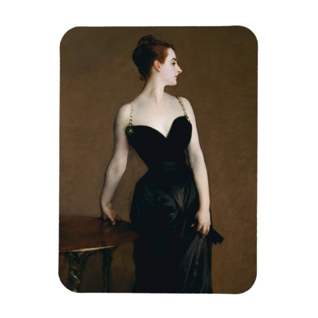 Flexible John Singer Sargent Madame X Magnet (Vertical)