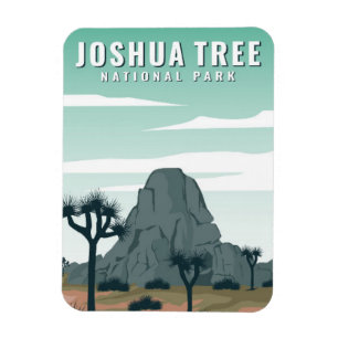 Flexible Joshua Tree National Park Magnet Californie