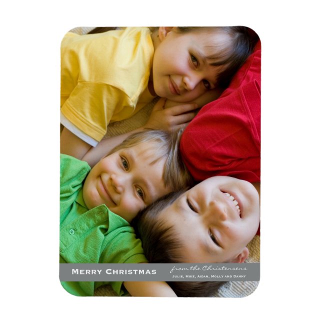 Flexible Joyeux Magnet photo de Noël (Vertical)