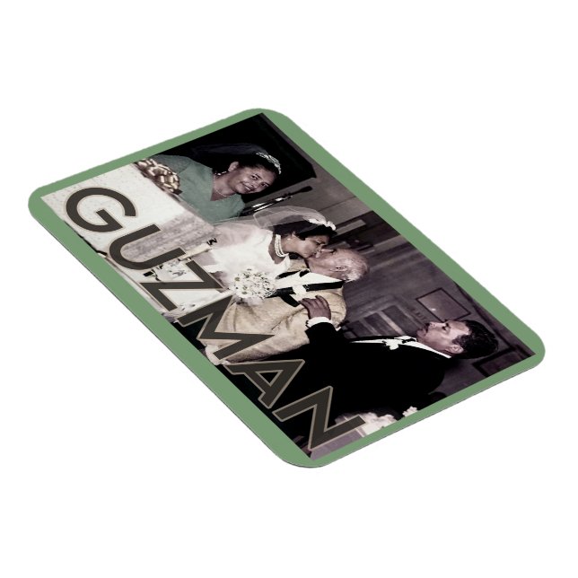 FLEXIBLE JUAN SR & JUANITA GUZMAN ANNIVERSAIRE - MAGNET (Côté Droit)