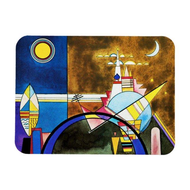 Flexible Kandinsky Grande Porte de Kiev Magnet (Horizontal)
