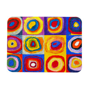 Flexible Kandisnky Circles Magnet