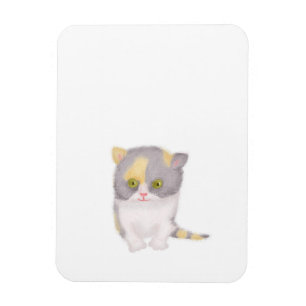 Flexible Katie kitten cute fridge magnet