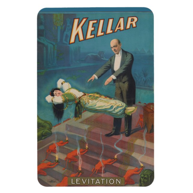 Flexible Kellar le Magicien Levitation Magnet (Vertical)